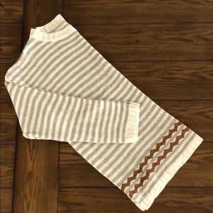 Striped 3/4 Sleeved Sweater